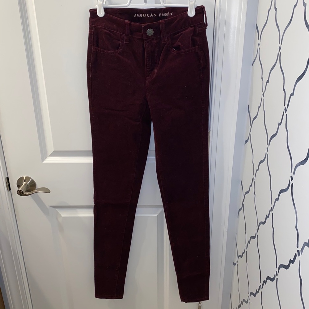 American Eagle corduroy jeggings
